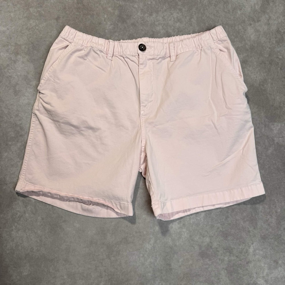 Chubbies Men’s Light Pink Flat Front Shorts